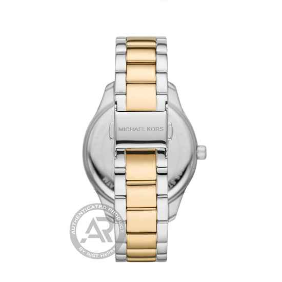 MICHAEL KORS Layton Ladies Crystals Two Tone Stainless Steel Bracelet MK6899