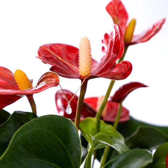 AV χειροποίητο γυναικείο χρυσό κολιέ με ορυκτές πέτρες