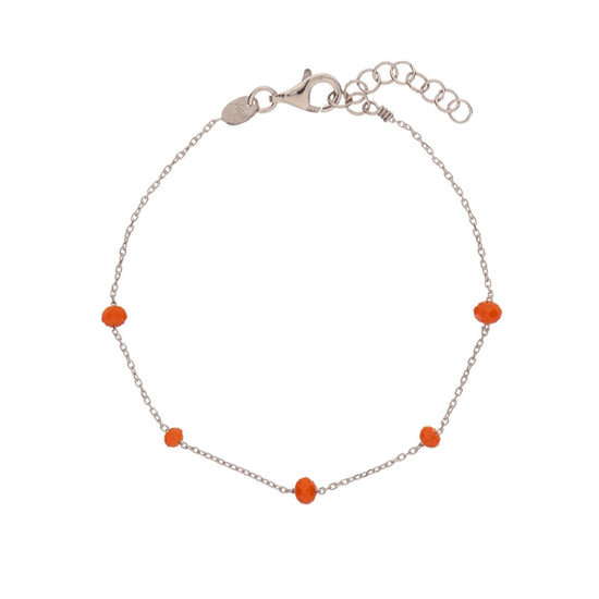 CRYSTAL BEAD ANKLET