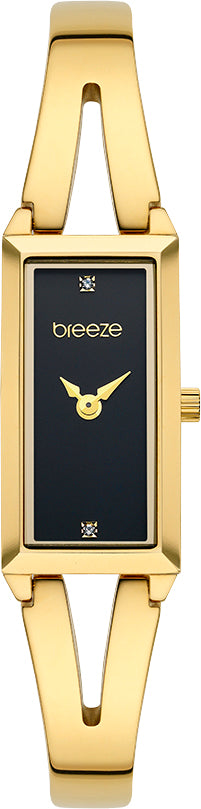 Ρολόι BREEZE Libera Swarovski Gold Stainless Steel Bracelet