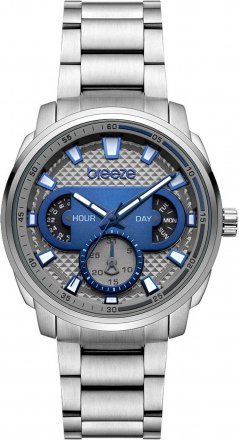 BREEZE CitySpicer Silver Stainless Steel Bracelet 612102.3