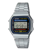 CASIO Vintage Chronograph Stainless Steel Bracelet A168WA-1W