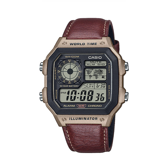 CASIO STANDARD Ψηφιακό Ανδρικό Ρολόι AE-1200WHL-5AVEF