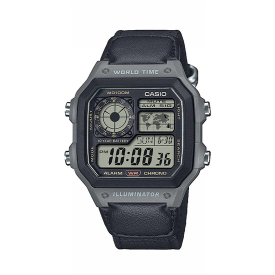 CASIO STANDARD Ψηφιακό Ανδρικό Ρολόι AE-1200WHUB-8AVEF