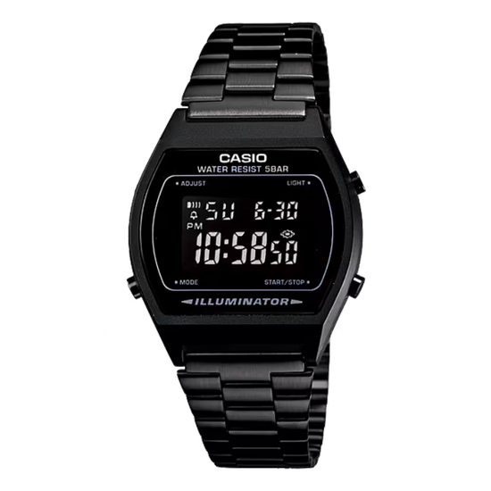 CASIO Vintage Chronograph Stainless Steel B640WB-1BEF
