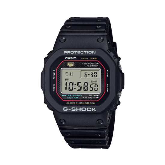 CASIO G-Shock Ψηφιακό Ανδρικό Ρολόι DW-5000R-1AER