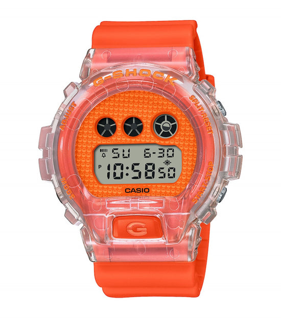 CASIO G-Shock Limited Edition Orange Rubber Strap DW-6900GL-4ER