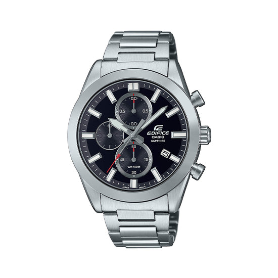 CASIO EDIFICE Ανδρικό Ρολόι Χρονογράφος EFB-710D-1AVUEF