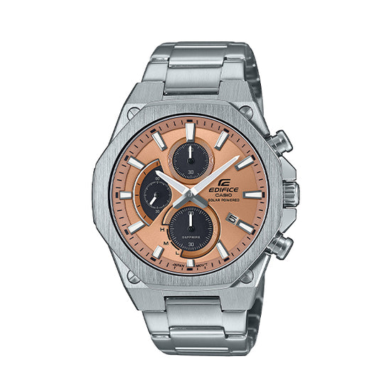 CASIO EDIFICE Ανδρικό Ρολόι Χρονογράφος Solar EFS-S570D-5AUEF