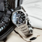 CASIO Edifice Solar  Silver Stainless Steel Chronograph EFS-S630D-1AV