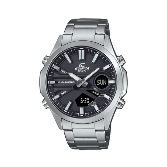 CASIO EDIFICE Ανδρικό Ρολόι Χρονογράφος EFV-C120D-1AEF