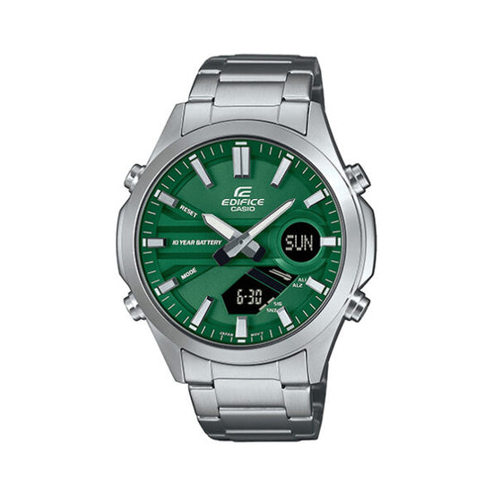 CASIO EDIFICE Ανδρικό Ρολόι Χρονογράφος EFV-C120D-3AEF