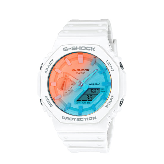 CASIO G-SHOCK Ανδρικό Ρολόι Χρονογράφος GA-2100TL-7AER