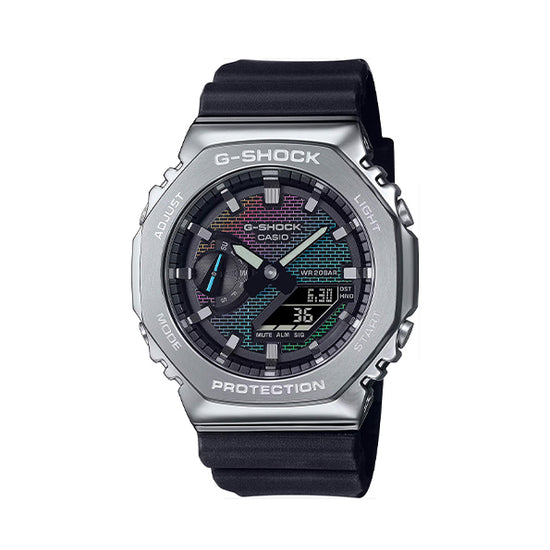 CASIO G-SHOCK Ανδρικό Ρολόι Χρονογράφος GM-2100RW-1AER