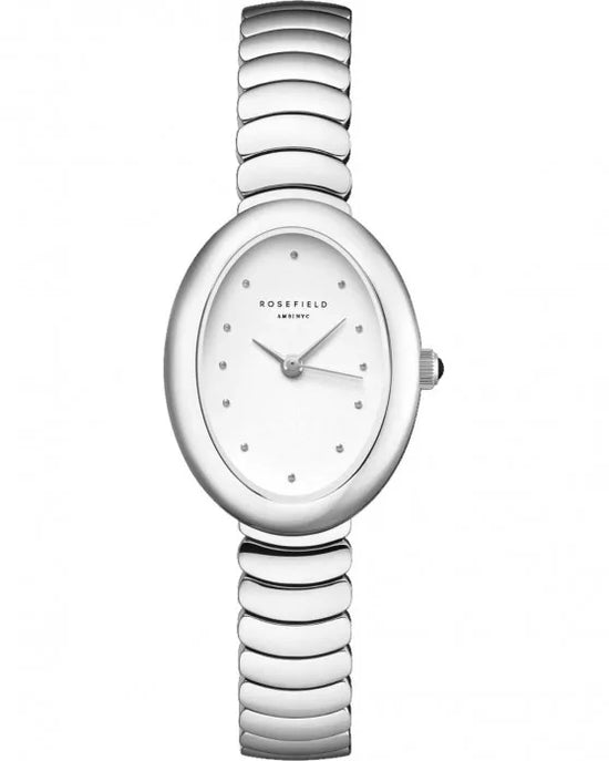 Ρολόι ROSEFIELD Ovale Silver Stainless Steel Bracelet