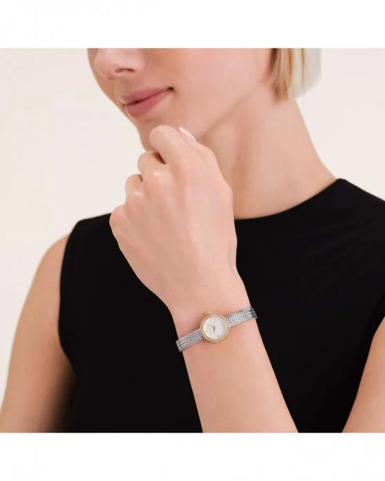 Ρολόι ROSEFIELD Mini Small Edit Crystals Silver Stainless Steel Bracelet