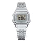 CASIO Vintage Chronograph Stainless Steel mini LA680WEA-7EF