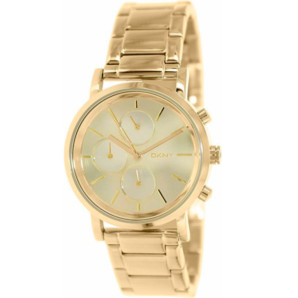 Dkny mirror discount dial watch