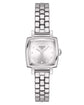 TISSOT T-Classic Lovely Square Diamonds Silver Stainless Steel Bracelet T058.109.11.036.01