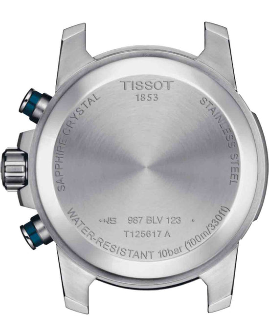 TISSOT SuperSport Chronograph Silver Stainless Steel Bracelet T125.617.11.041.00