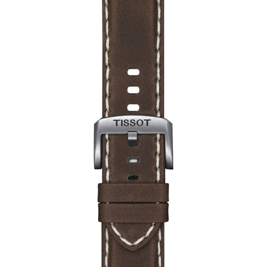 TISSOT SuperSport Chronograph Brown Leather Strap T125.617.16.041.00