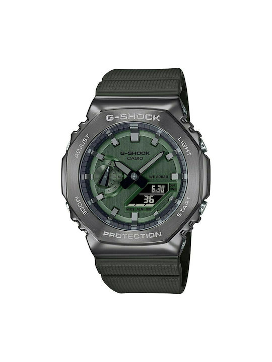 CASIO G-SHOCK Ανδρικό Ρολόι Χρονογράφος GM-2100B-3AER