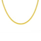 AV χρυσό γυναικείο κολιέ με αλυσίδα από ιδιαίτερη πλέξη