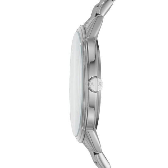 ARMANI EXCHANGE Cayde Silver Stainless Steel Bracelet AX2700