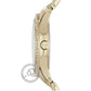 ARMANI EXCHANGE Lady Hampton Crystals Gold Stainless Steel Bracelet AX5216