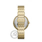 ARMANI EXCHANGE Zoe Crystals Gold Stainless Steel Bracelet AX5902