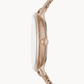 FOSSIL Jacqueline Rose Gold Stainless Steel Bracelet ES5120