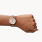 FOSSIL Jacqueline Rose Gold Stainless Steel Bracelet ES5120