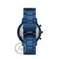 FOSSIL Neutra Blue Stainless Steel Chronograph FS5826