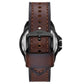 FOSSIL Bronson Automatic Brown Leather Strap ME3219
