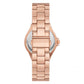 MICHAEL KORS Lennox Gift Set Rose Gold Stainless Steel Bracelet MK1053SET