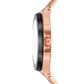 MICHAEL KORS Lennox Chronograph Rose Gold Stainless Steel Bracelet MK8940