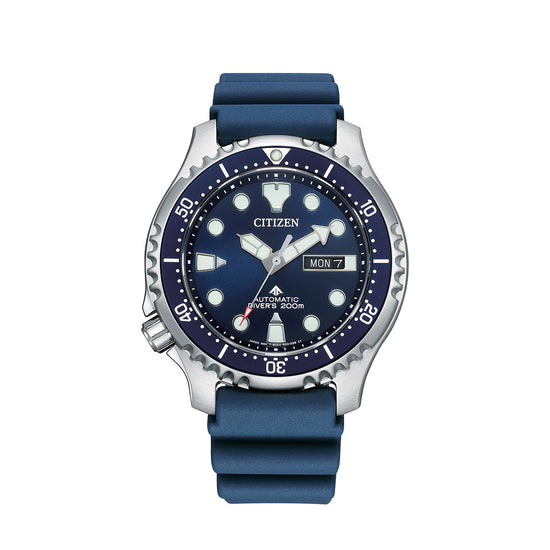 CITIZEN Promaster Sea Diver Men Blue Silicone Strap NY0141-10LE