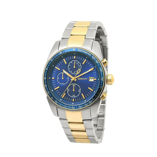 DKNY Chronograph Two Tone Bracelet Men NY1396