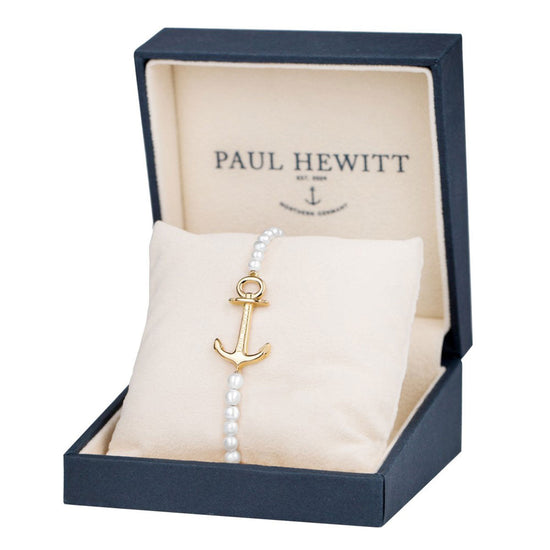 PAUL HEWITT Anchor Spirit γυναικείο βραχιόλι με πέρλες και άγκυρα