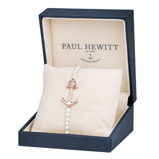 PAUL HEWITT Anchor Spirit γυναικείο βραχιόλι με πέρλες και άγκυρα