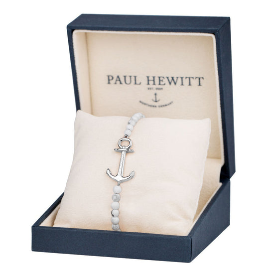 PAUL HEWITT Anchor Spirit γυναικείο βραχιόλι με μάρμαρο και άγκυρα