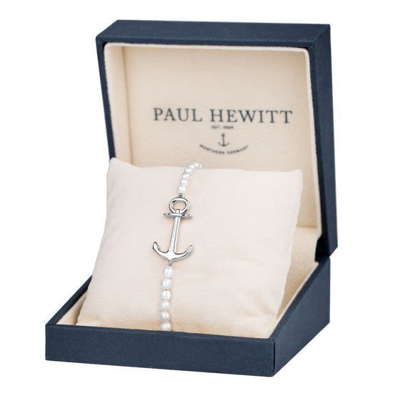 PAUL HEWITT Anchor Spirit γυναικείο βραχιόλι με πέρλες και άγκυρα