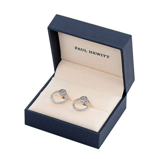 PAUL HEWITT Rope γυναικείοι κρίκοι με κρεολικό σχήμα διακοσμημένοι με