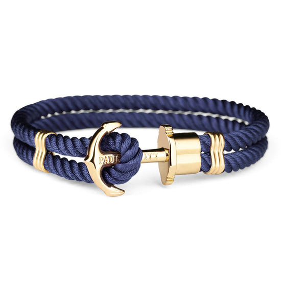PAUL HEWITT Phreps unisex βραχιόλι με κούμπωμα γάντζου και δεσμό