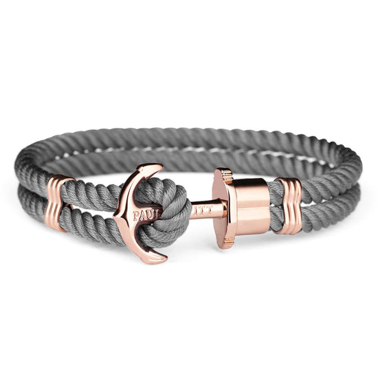 PAUL HEWITT Phreps unisex βραχιόλι με κούμπωμα γάντζου και δεσμό