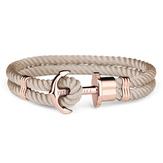 PAUL HEWITT Phreps unisex βραχιόλι με κούμπωμα γάντζου και δεσμό