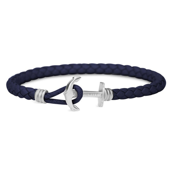 PAUL HEWITT Phreps Lite unisex μπλε βραχιόλι με κούμπωμα άγκυρας