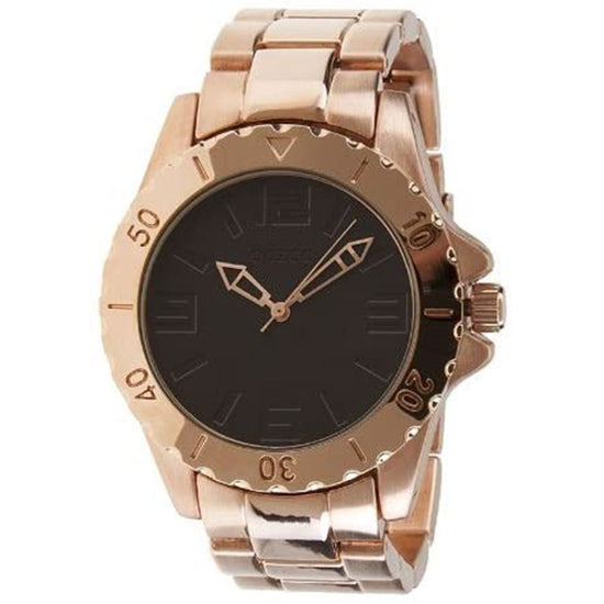 OOZOO Timepieces Ladies Rose Gold Metallic Bracelet C5303