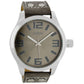 OOZOO Timepieces Ladies Brown Leather Strap C5516