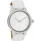 OOZOO Timepieces Ladies White Leather Strap C5685